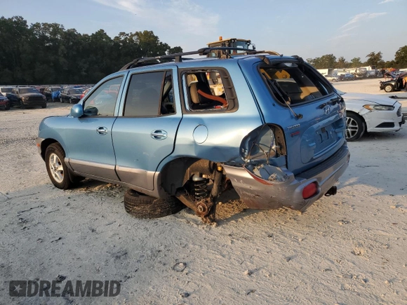2004 Hyundai Santa Fe GLS with VIN KM8SC73E74U833353, listed as a Copart auction lot 76123274 with 115,309 mi miles and Salvage Title. Bid and sale history available at carsss.com. Image 2.