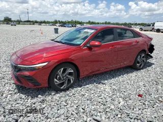 2024 Hyundai Elantra SEL with VIN KMHLS4DG6RU730146, listed as a Copart auction lot 61921005 with 6,111 mi miles and Salvage title. Bid and sale history available at DreamBid. Image 1.
