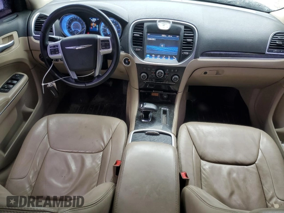 2014 Chrysler 300 with VIN 2C3CCAAG9EH305803, listed as a Copart auction lot 52759535 with 148,689 mi miles and Salvage Title. Bid and sale history available at DreamBid. Image 8.