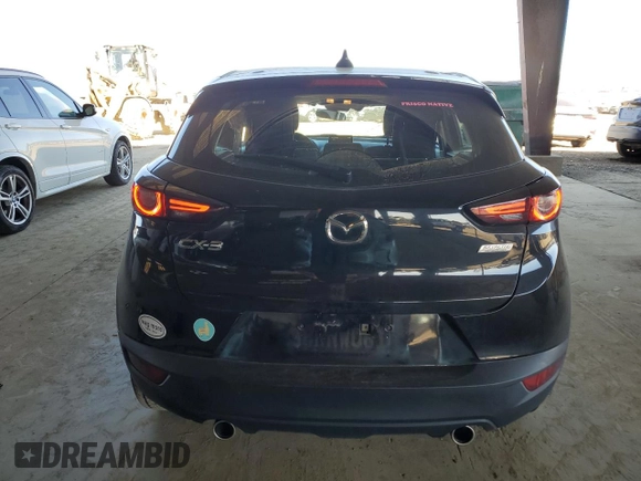 2020 Mazda CX-3 Sport with VIN JM1DKDB70L1465759, listed as a Copart auction lot 45913965 with 40,303 mi miles and Salvage Title. Bid and sale history available at carsss.com. Image 6.