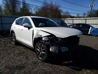 2018 Mazda CX-5 Touring with VIN JM3KFBCM3J0437422, listed as a Copart auction lot 49909575 with 0 mi miles and Salvage Title. Bid and sale history available at carsss.com. Image 12.