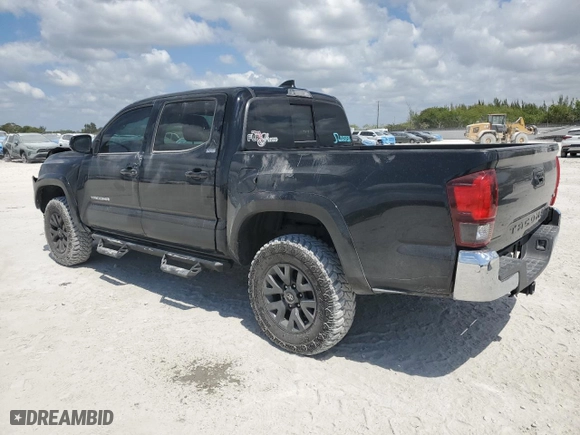 2021 Toyota Tacoma 2WD SR5 with VIN 5TFAZ5CN2MX100662, listed as a Copart auction lot 53911195 with 23,943 mi miles and Salvage Title. Bid and sale history available at carsss.com. Image 2.