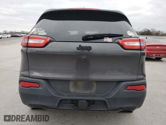 2016 Jeep Cherokee Latitude with VIN 1C4PJLCS9GW212106, listed as a Copart auction lot 47608625 with 213,364 mi miles and Salvage Title. Bid and sale history available at carsss.com. Image 6.