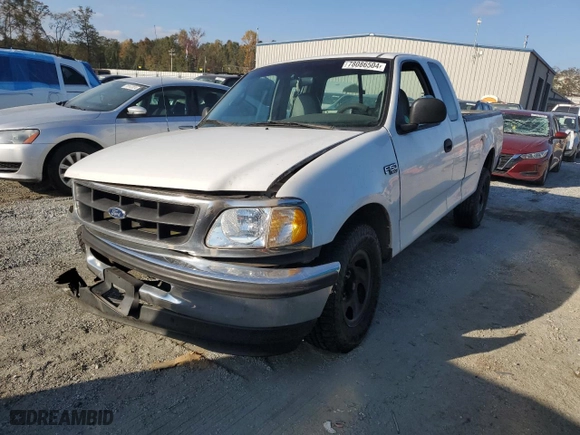 1998 Ford F-150 Standard with VIN 1FTZX1727WNC10008, listed as a Copart auction lot 78086504 with 317,816 mi miles and Salvage Title. Bid and sale history available at carsss.com. Image 1.