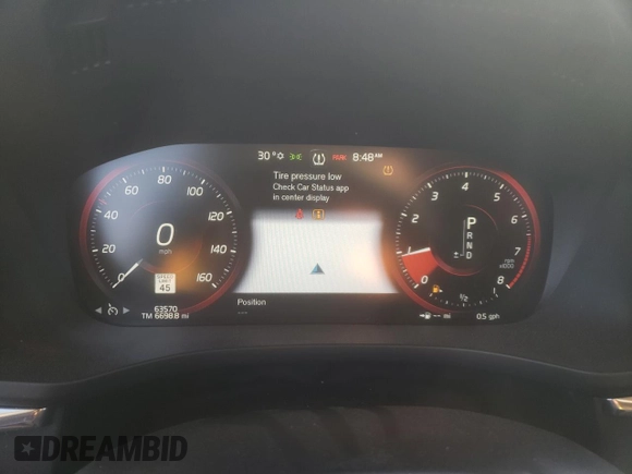 2019 Volvo XC60 Momentum with VIN LYVA22RK0KB214636, listed as a Copart auction lot 87368684 with 63,570 mi miles and Salvage title. Bid and sale history available at DreamBid. Image 9.