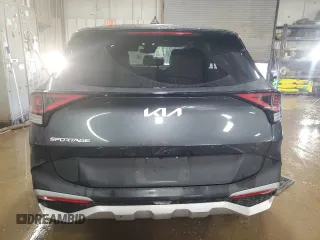 2023 Kia Sportage EX with VIN 5XYK33AF7PG124551, listed as a Copart auction lot 49976855 with 17,593 mi miles and Salvage Title. Bid and sale history available at carsss.com. Image 6.