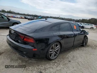 2016 Audi A7 3.0 Premium Plus with VIN WAUWGAFC4GN015401, listed as a Copart auction lot 87072504 with 0 mi miles and Salvage Title. Bid and sale history available at carsss.com. Image 3.