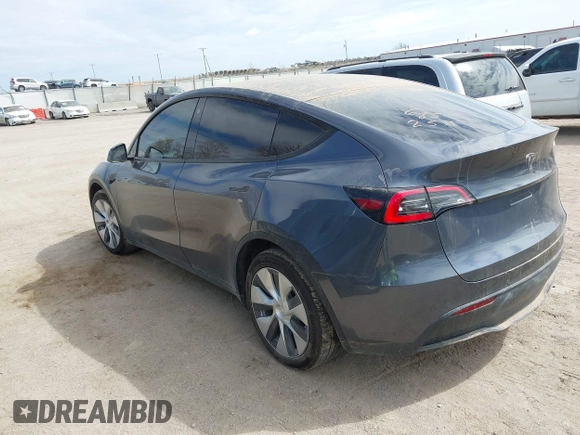 2022 Tesla Model Y Long Range with VIN 7SAYGDEE5NF534259, listed as a IAAI auction lot 41860246 with 24,513 mi miles and . Bid and sale history available at carsss.com. Image 14.