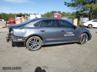 2018 Volkswagen Passat 2.0T S with VIN 1VWAA7A34JC011440, listed as a Copart auction lot 88107165 with 160,290 mi miles and Salvage Title. Bid and sale history available at carsss.com. Image 3.