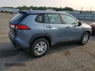2025 Toyota Corolla Cross L with VIN 7MUAAAAG7SV131306, listed as a Copart auction lot 60432365 with 1,000 mi miles and Salvage title. Bid and sale history available at DreamBid. Image 3.