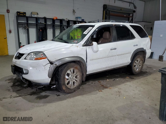 2003 Acura MDX Touring Pkg with VIN 2HNYD18603H508775, listed as a Copart auction lot 83966784 with 105,451 mi miles and Salvage Title. Bid and sale history available at carsss.com. Image 1.