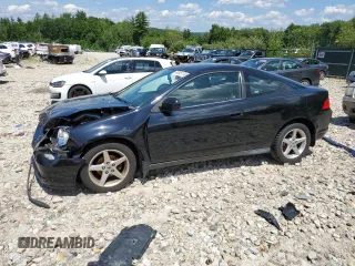 2004 Acura RSX with VIN JH4DC54834S008320, listed as a Copart auction lot 61895174 with 242,731 mi miles and Non Repairable. Bid and sale history available at carsss.com. Image 1.