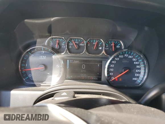 2017 GMC Yukon SLE with VIN 1GKS2AKC9HR403504, listed as a Copart auction lot 73595964 with 73,530 mi miles and Salvage Title. Bid and sale history available at carsss.com. Image 9.