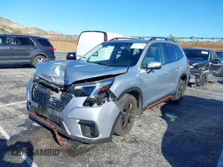 2023 Subaru Forester Sport with VIN JF2SKAJC4PH418382, listed as a IAAI auction lot 41738346 with 27,520 mi miles. Bid and sale history available at carsss.com. Image 17.
