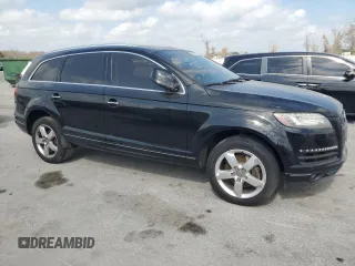 2015 Audi Q7 Premium with VIN WA1CMAFE1FD010980, listed as a Copart auction lot 45338655 with 151,924 mi miles and Clean title. Bid and sale history available at DreamBid. Image 4.