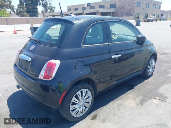 2013 FIAT 500 Pop with VIN 3C3CFFAR0DT741127, listed as a IAAI auction lot 42685322 with 141,061 mi miles and . Bid and sale history available at DreamBid. Image 4.