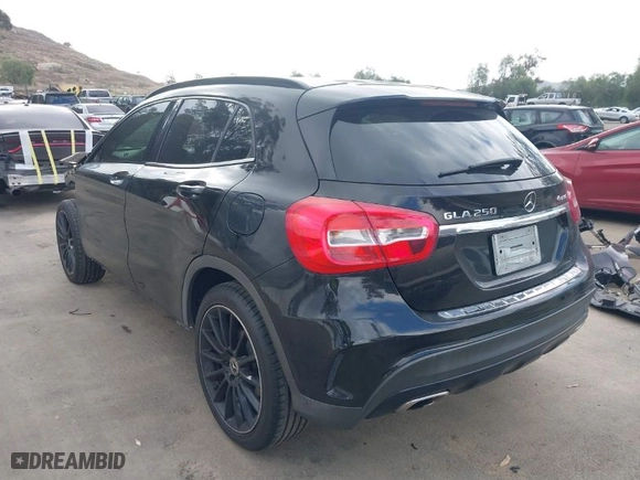 2018 Mercedes-Benz GLA with VIN WDCTG4GB1JJ509625, listed as a IAAI auction lot 41549708 with 107,845 mi miles. Bid and sale history available at carsss.com. Image 3.