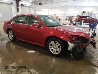 2014 Chevrolet Impala LT with VIN 2G1WB5E35E1168273, listed as a Copart auction lot 51536475 with 160,908 mi miles and Non repairable. Bid and sale history available at DreamBid. Image 4.