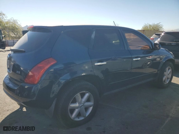 2004 Nissan Murano SL with VIN JN8AZ08TX4W210038, listed as a Copart auction lot 85348194 with 177,697 mi miles and Salvage Title. Bid and sale history available at carsss.com. Image 3.