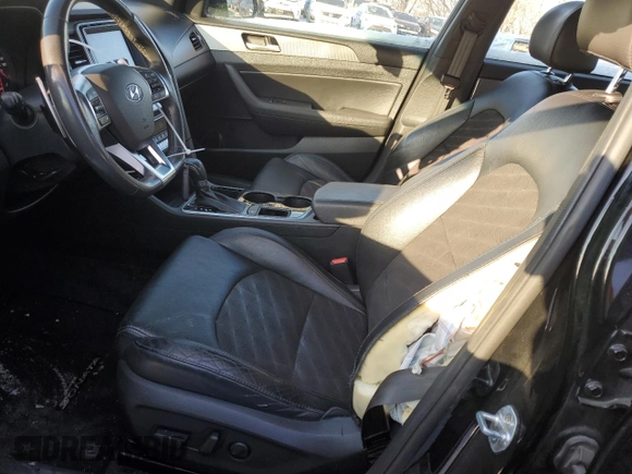2018 Hyundai Sonata Sport Plus with VIN 5NPE34AF3JH706889, listed as a Copart auction lot 86992264 with 104,341 mi miles and Salvage Title. Bid and sale history available at DreamBid. Image 7.