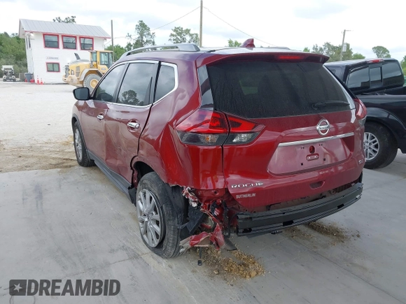 2020 Nissan Rogue SL with VIN 5N1AT2MTXLC787226, listed as a IAAI auction lot 41586213 with 33,281 mi miles. Bid and sale history available at carsss.com. Image 3.
