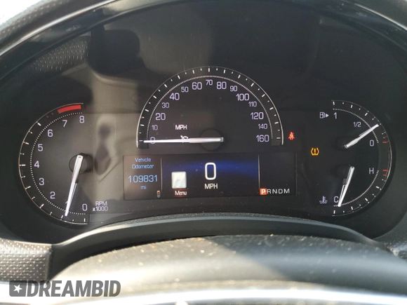 2017 Cadillac XTS Luxury with VIN 2G61M5S35H9144158, listed as a Copart auction lot 50065045 with 109,831 mi miles and Salvage Title. Bid and sale history available at DreamBid. Image 9.