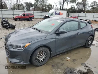 2019 Hyundai Veloster 2.0 with VIN KMHTG6AF3KU018000, listed as a Copart auction lot 81749623 with 101,165 mi miles. Bid and sale history available at carsss.com. Image 1.