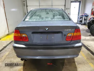 2005 BMW 3 Series 325xi with VIN WBAEU33445PR18694, listed as a Copart auction lot 87293204 with 151,393 mi miles and Salvage Title. Bid and sale history available at carsss.com. Image 6.
