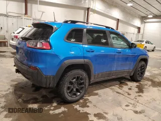 2022 Jeep Cherokee X with VIN 1C4PJMCX1ND526262, listed as a Copart auction lot 45555075 with 27,509 mi miles and Salvage title. Bid and sale history available at DreamBid. Image 3.