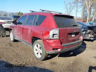 2013 Jeep Compass Latitude with VIN 1C4NJDEB3DD186328, listed as a IAAI auction lot 41357490 with 212,608 mi miles. Bid and sale history available at carsss.com. Image 3.