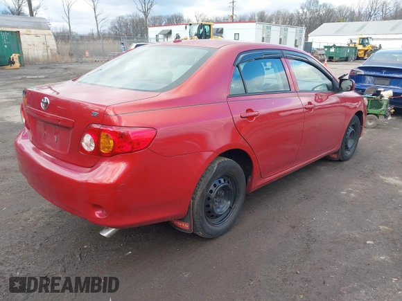 2010 Toyota Corolla with VIN 1NXBU4EE3AZ380787, listed as a IAAI auction lot 41747531 with 123,912 mi miles and . Bid and sale history available at carsss.com. Image 4.