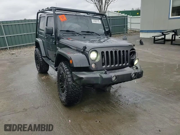 2017 Jeep Wrangler Sport z VIN 1C4AJWAG4HL563093, wystawiony jako Copart lot #51603125 z przebiegiem 105 618 mil mil oraz Szkoda całkowita • Salvage title. Historia ofert i sprzedaży dostępna na DreamBid. Obrazek 14.