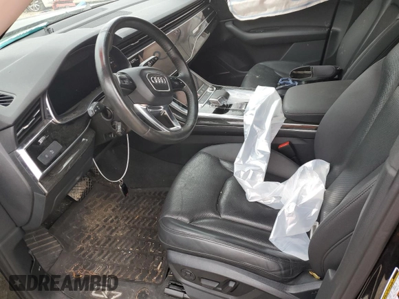 2020 Audi Q7 Premium Plus with VIN WA1LXAF77LD005500, listed as a Copart auction lot 81584564 with 85,503 mi miles and Salvage Title. Bid and sale history available at carsss.com. Image 7.