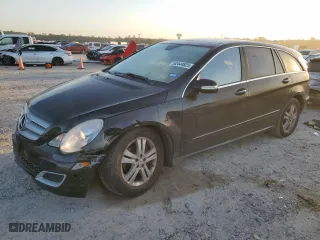 2006 Mercedes-Benz R-Class 5.0L with VIN 4JGCB75E66A003357, listed as a Copart auction lot 52444825 with 120,075 mi miles and Salvage Title. Bid and sale history available at carsss.com. Image 1.
