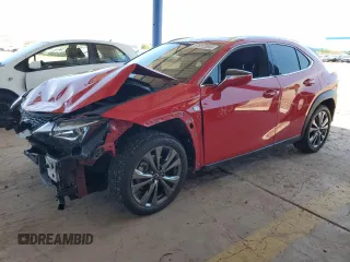 2019 Lexus UX 200 z VIN JTHY3JBH6K2007690, wystawiony jako Copart lot #57912595 z przebiegiem 46 884 mil mil oraz Szkoda całkowita • Salvage title. Historia ofert i sprzedaży dostępna na DreamBid. Obrazek 1.