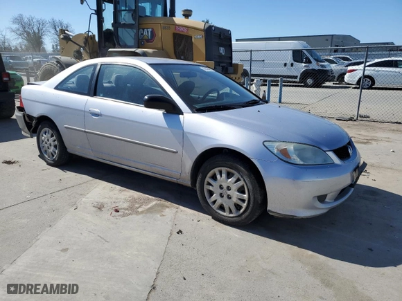 2004 Honda Civic LX with VIN 1HGEM22574L022226, listed as a Copart auction lot 46948605 with 83,152 mi miles and Salvage Title. Bid and sale history available at carsss.com. Image 4.