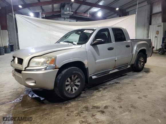 2007 Mitsubishi Raider LS with VIN 1Z7HT28KX7S216386, listed as a Copart auction lot 88034315 with 162337 miles and Clean Title. Bid and sale history available at carsss.com. Image 1.