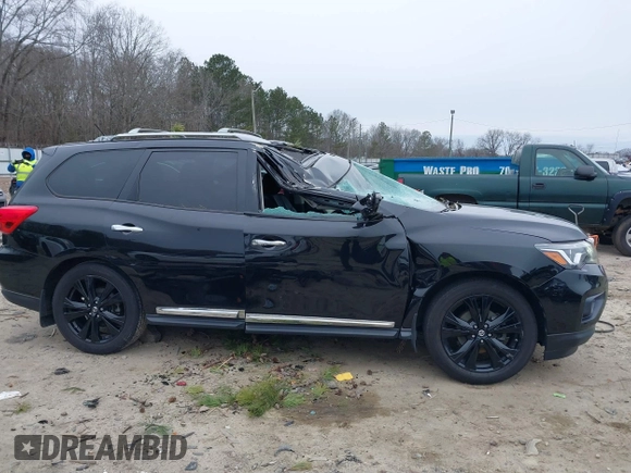 2017 Nissan Pathfinder SV with VIN 5N1DR2MN5HC679665, listed as a IAAI auction lot 41385888 with 104,498 mi miles and . Bid and sale history available at DreamBid. Image 13.