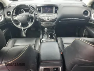 2019 Infiniti QX60 Pure with VIN 5N1DL0MN9KC566203, listed as a Copart auction lot 57137775 with 128,234 mi miles and Salvage title. Bid and sale history available at DreamBid. Image 8.
