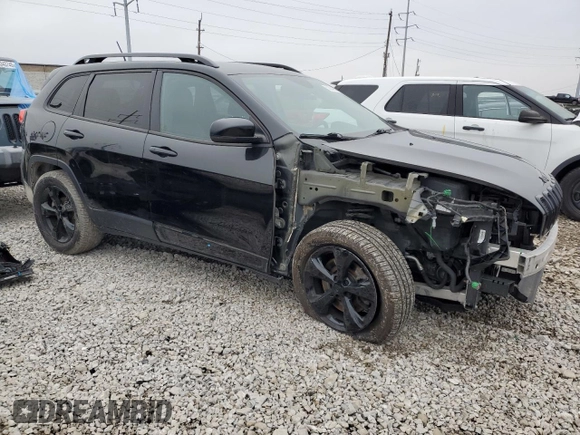 2016 Jeep Cherokee High Altitude with VIN 1C4PJLDB4GW374336, listed as a Copart auction lot 52804905 with 87,625 mi miles and Salvage Title. Bid and sale history available at carsss.com. Image 4.