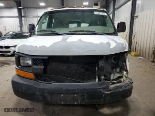 2007 Chevrolet Express Passenger with VIN 1GAHG39U571248683, listed as a Copart auction lot 41487325 with 126,216 mi miles and Salvage Title. Bid and sale history available at carsss.com. Image 5.