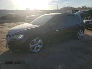 2015 Volkswagen Golf GTI Autobahn with VIN 3VW4T7AU9FM100037, listed as a Copart auction lot 37067544 with 79,783 mi miles and Salvage Title. Bid and sale history available at carsss.com. Image 1.