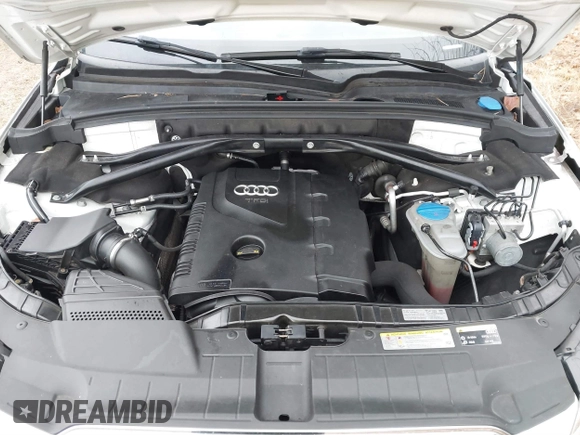 2015 Audi Q5 Premium Plus with VIN WA1LFAFP8FA047117, listed as a IAAI auction lot 41634963 with 104,592 mi miles and . Bid and sale history available at DreamBid. Image 10.