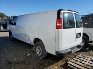 2019 Chevrolet Express Cargo z VIN 1GCWGBFG4K1185639, wystawiony jako Copart lot #88564825 z przebiegiem Nie podano mil oraz Szkoda całkowita • Salvage title. Historia ofert i sprzedaży dostępna na DreamBid. Obrazek 2.