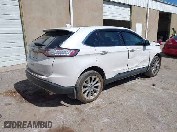 2018 Ford Edge Titanium with VIN 2FMPK4K86JBB39225, listed as a IAAI auction lot 40492704 with 203,252 mi miles. Bid and sale history available at carsss.com. Image 4.