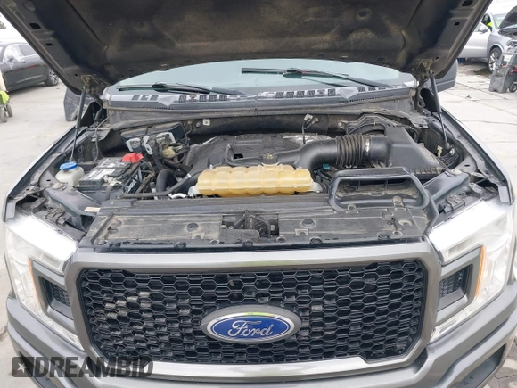 2018 Ford F-150 XL with VIN 1FTEW1EP4JKD45070, listed as a IAAI auction lot 42648874 with 140,424 mi miles and . Bid and sale history available at DreamBid. Image 10.