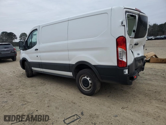 2023 Ford Transit Cargo with VIN 1FTYE1Y88PKB74921, listed as a Copart auction lot 44746485 with 52,376 mi miles and Salvage Title. Bid and sale history available at carsss.com. Image 2.
