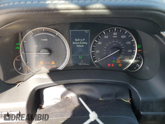 2021 Lexus RX 450h with VIN 2T2HGMDA9MC067213, listed as a Copart auction lot 48599255 with 28,234 mi miles and Salvage title. Bid and sale history available at DreamBid. Image 9.