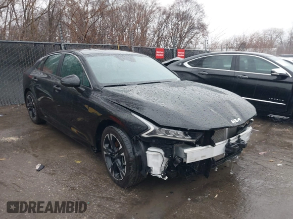 2022 Kia K5 GT-Line z VIN 5XXG64J20NG155965, wystawiony jako IAAI lot #41642454 z przebiegiem 29 647 mil mil oraz . Historia ofert i sprzedaży dostępna na DreamBid. Obrazek 1.