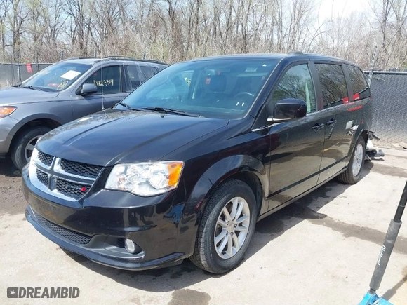 2018 Dodge Grand Caravan SXT with VIN 2C4RDGCG6JR249424, listed as a IAAI auction lot 41868778 with 90,156 mi miles. Bid and sale history available at carsss.com. Image 2.